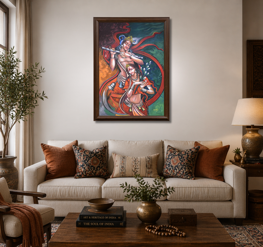 Radha Krishna Painting