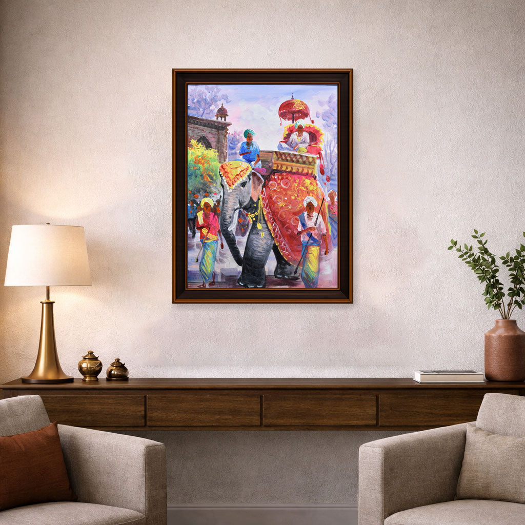 Traditional Elephant Procession