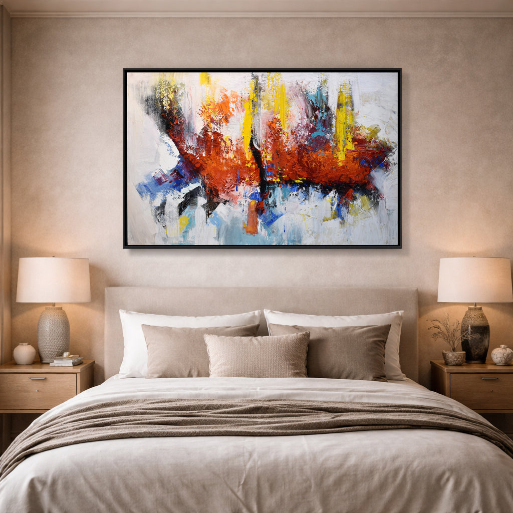 Colorful Abstract Expressionist Painting