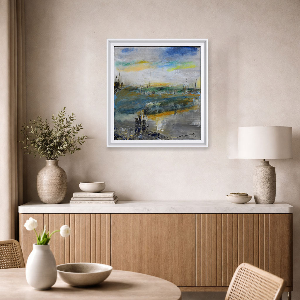 Abstract Landscape Handmade Painting