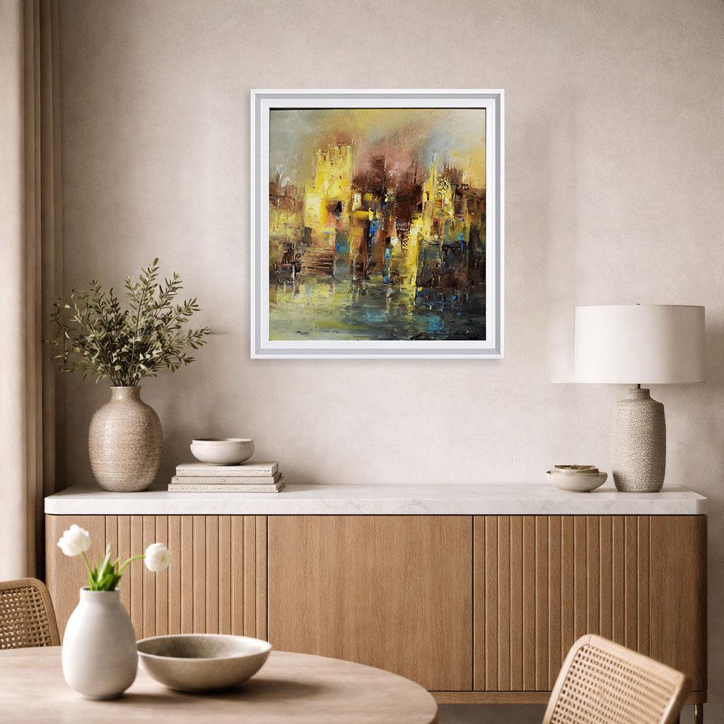 Abstract City Reflection