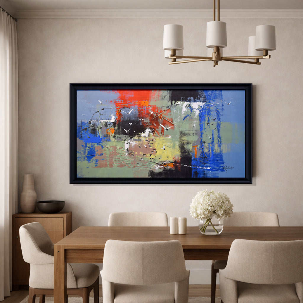 Colorful Abstract Modern Painting