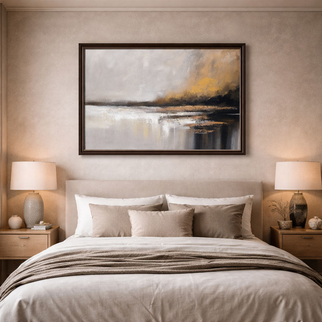 Silent Seascape Handmade Painting
