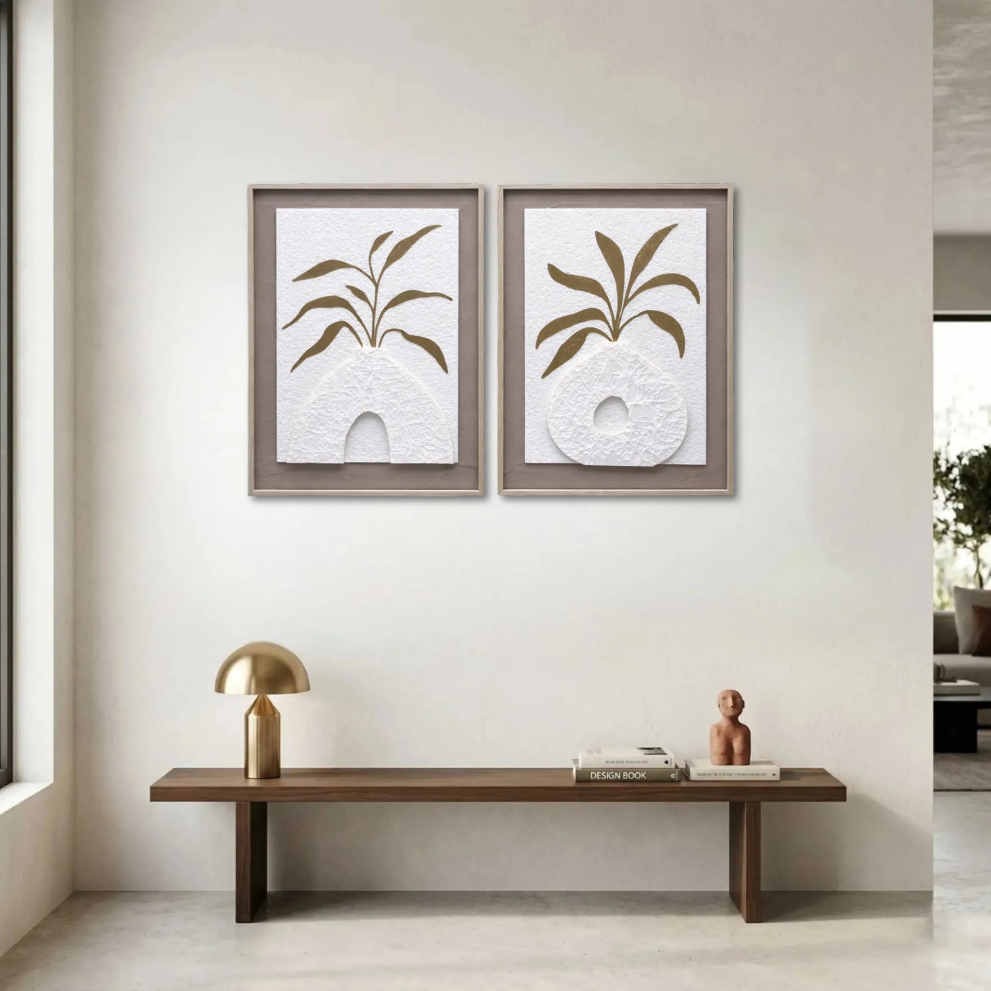 Textured Handmade Wall Decor