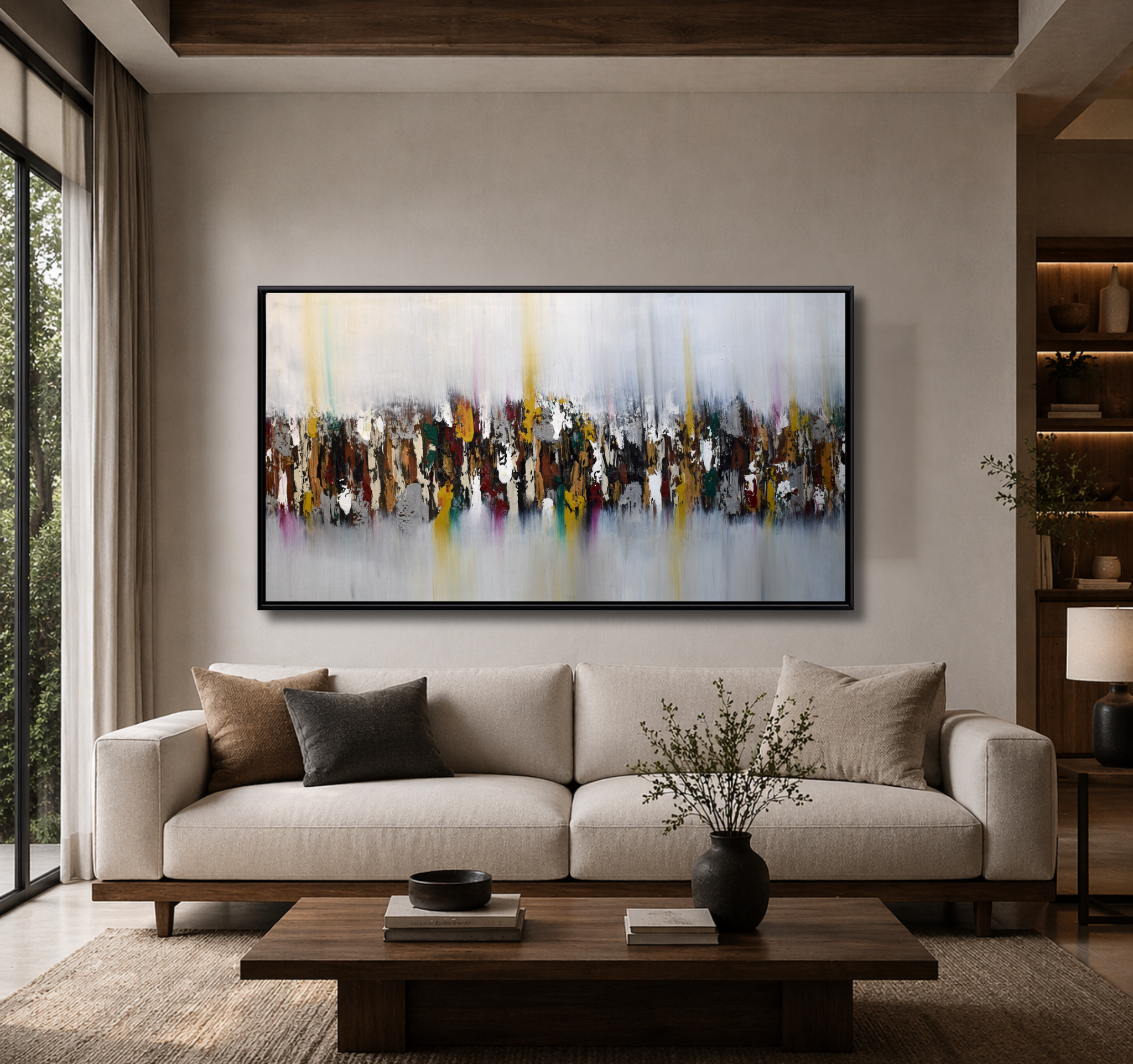 Modern Abstract Band Wall Art