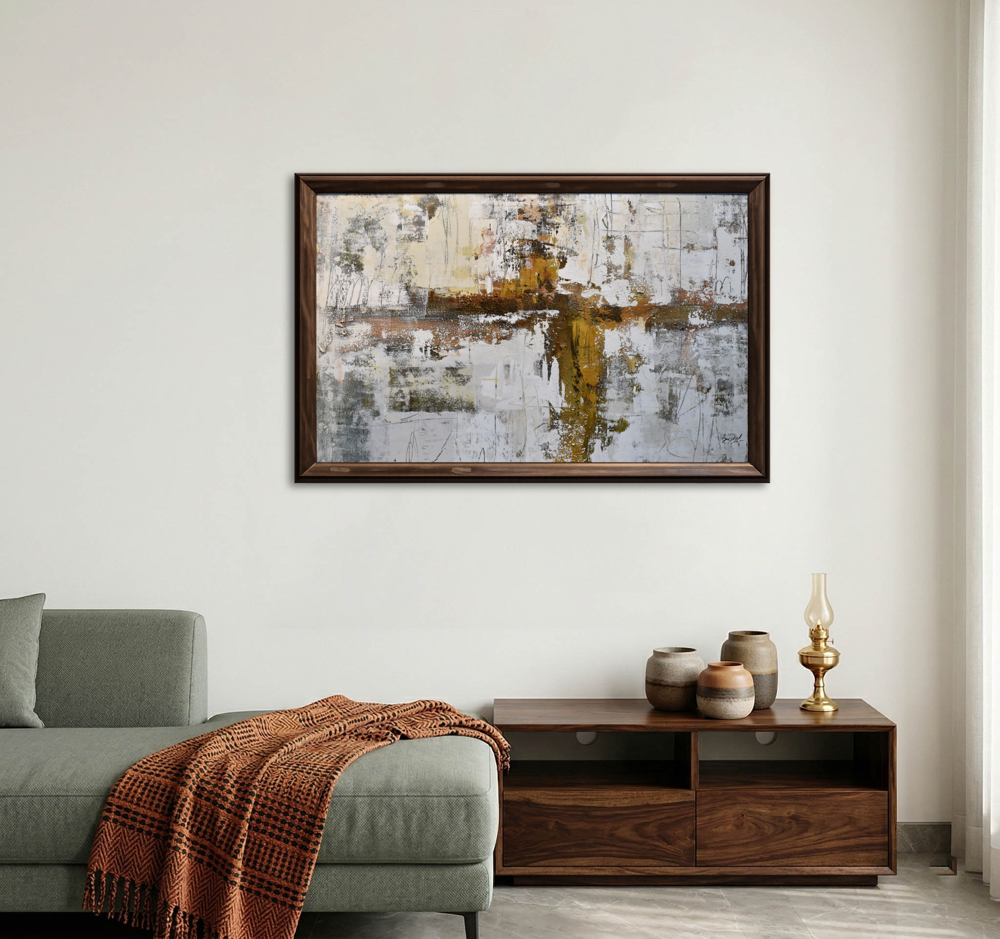Textured Abstract Wall Art
