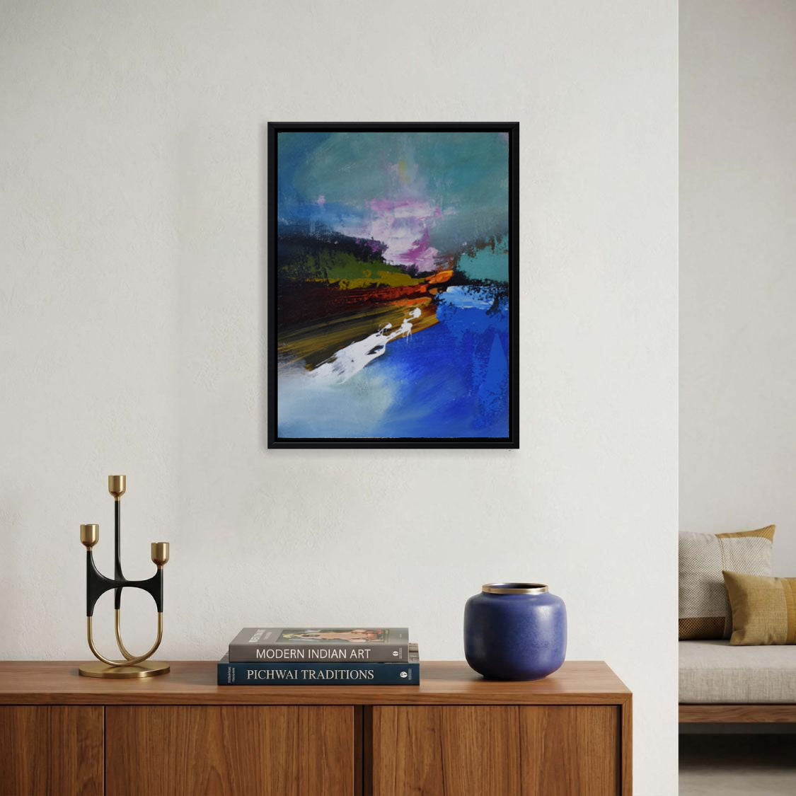 Abstract Geometric Painting
