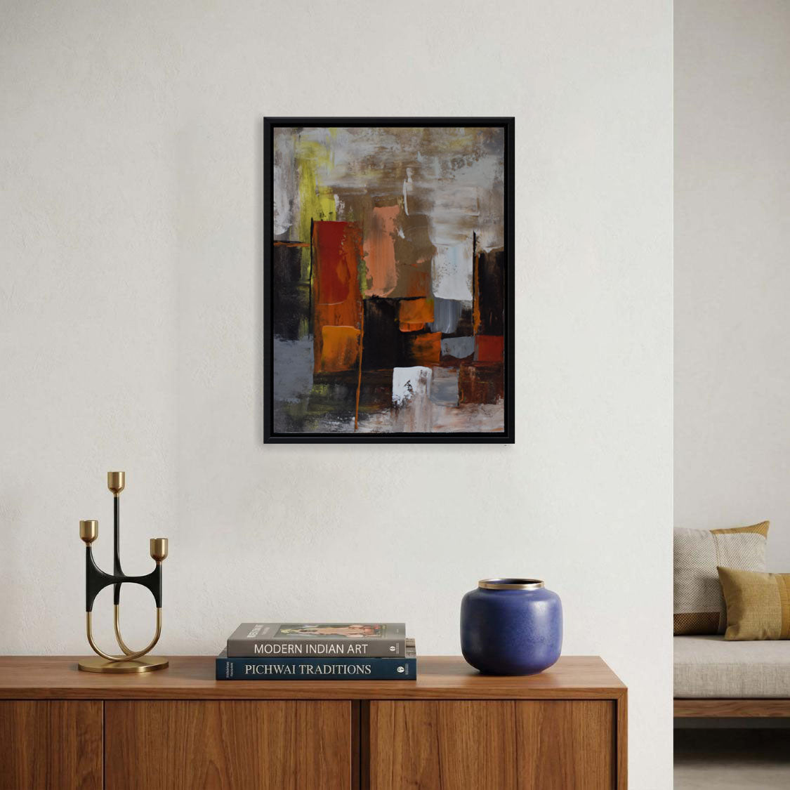 Abstract Geometric Painting