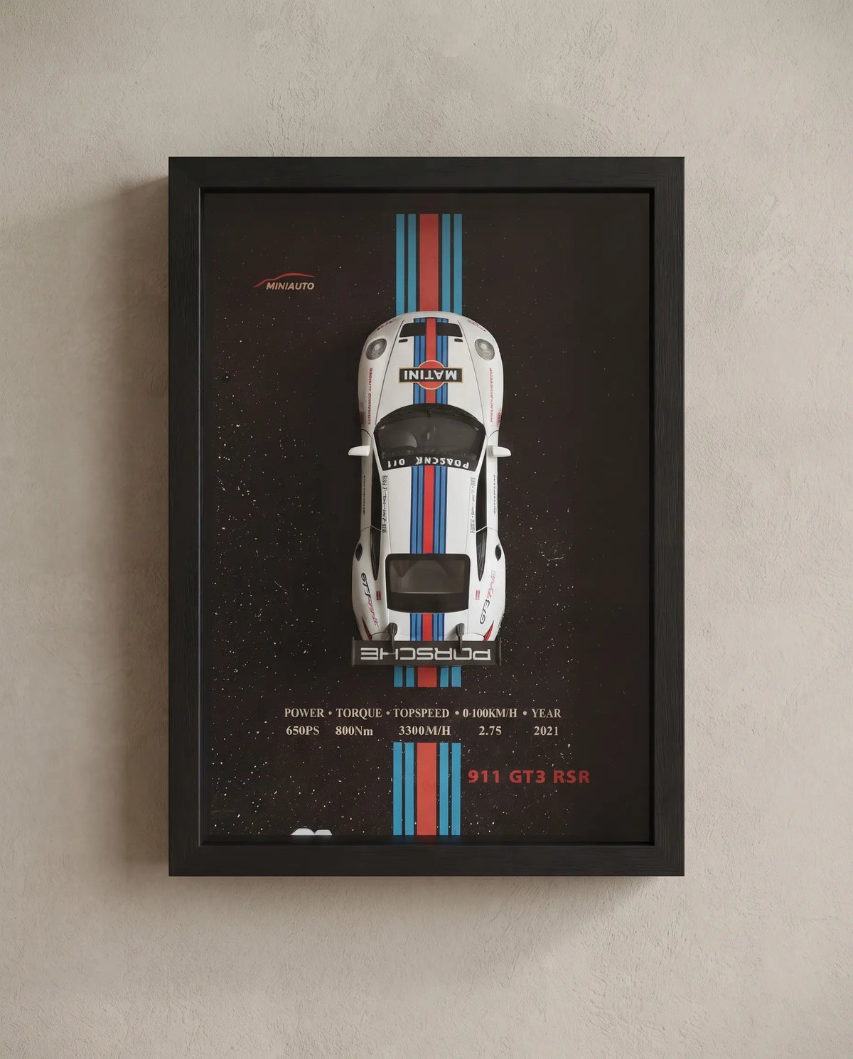 Porsche 911 GT3 RSR – Performance Automotive Wall Art