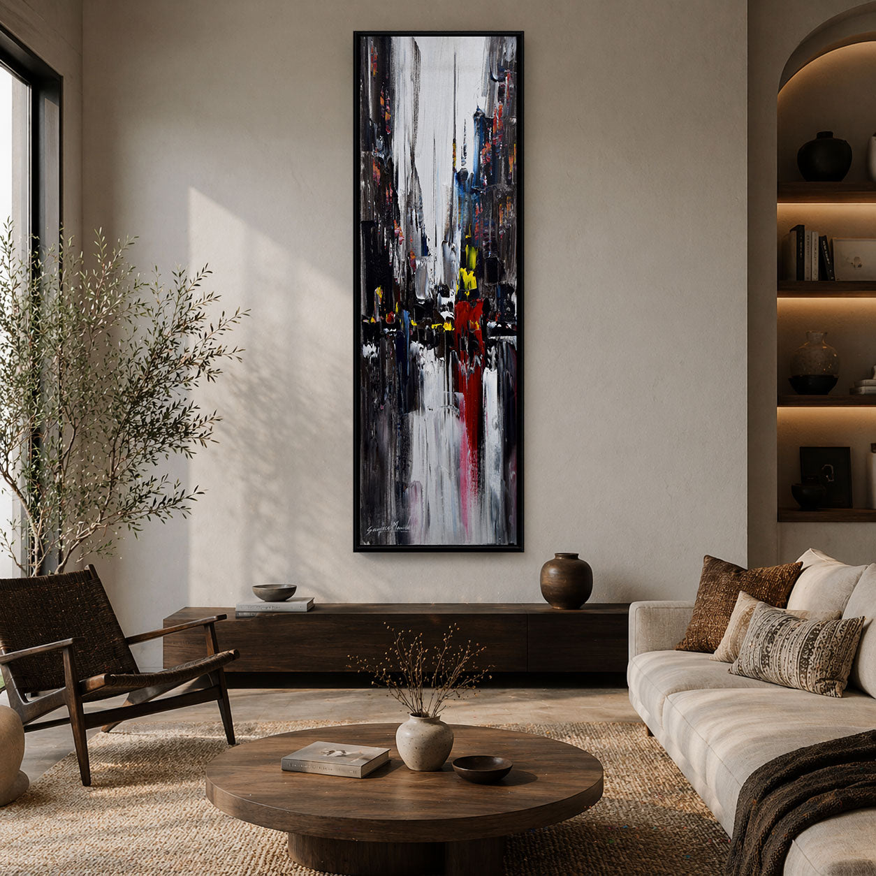 Vertical Modern Cityscape