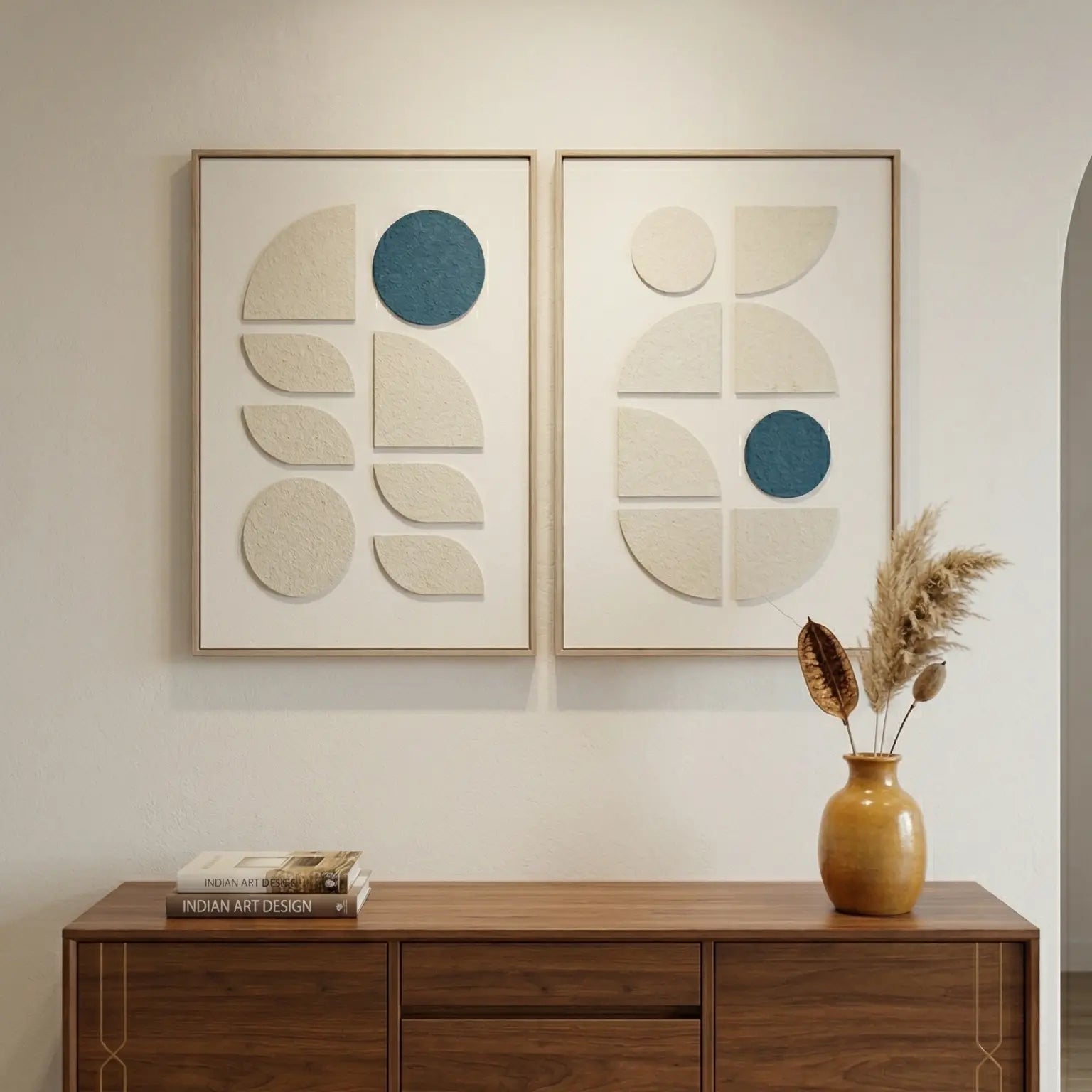 Textured Luxury Wall Decor Set