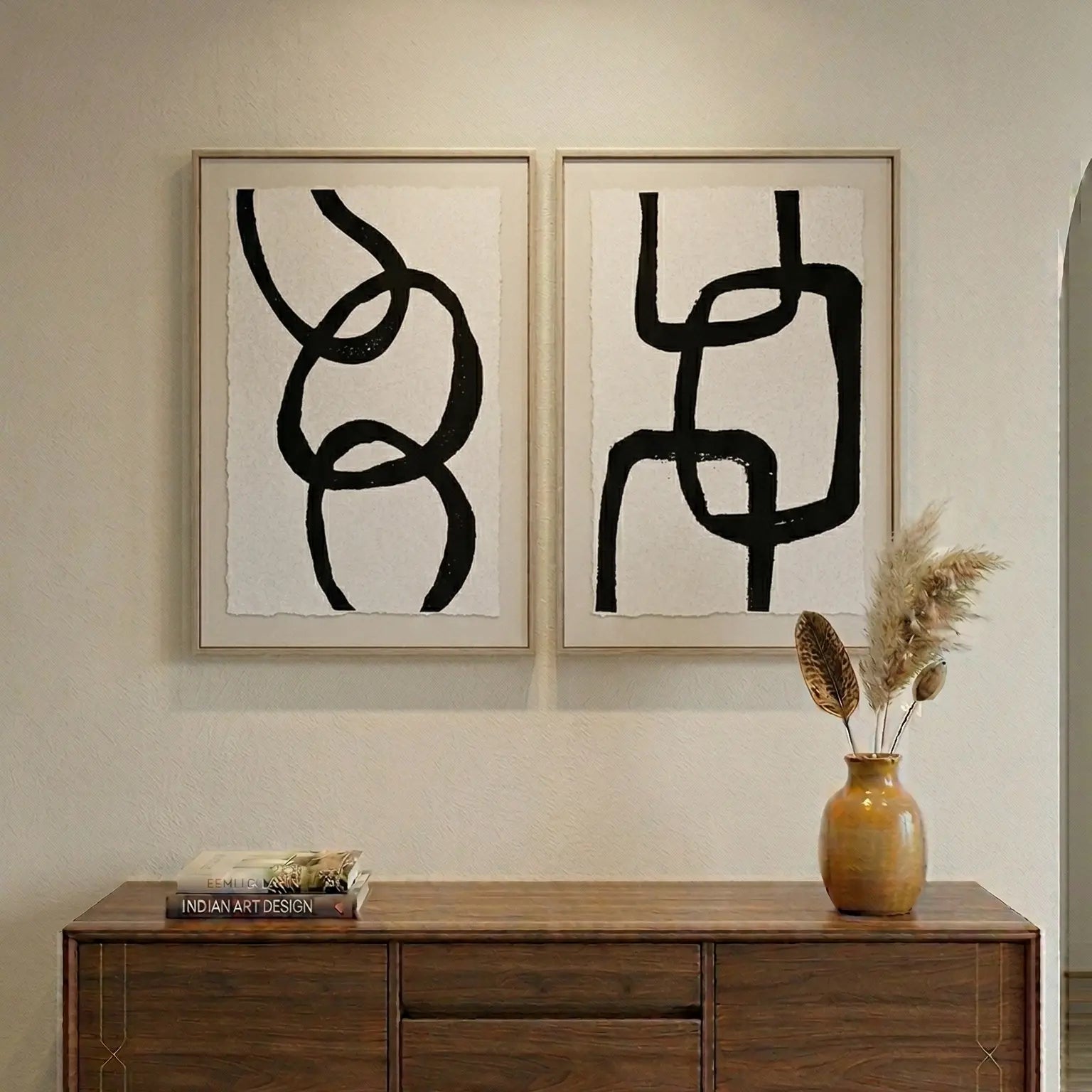 Abstract Art Home Decor Set