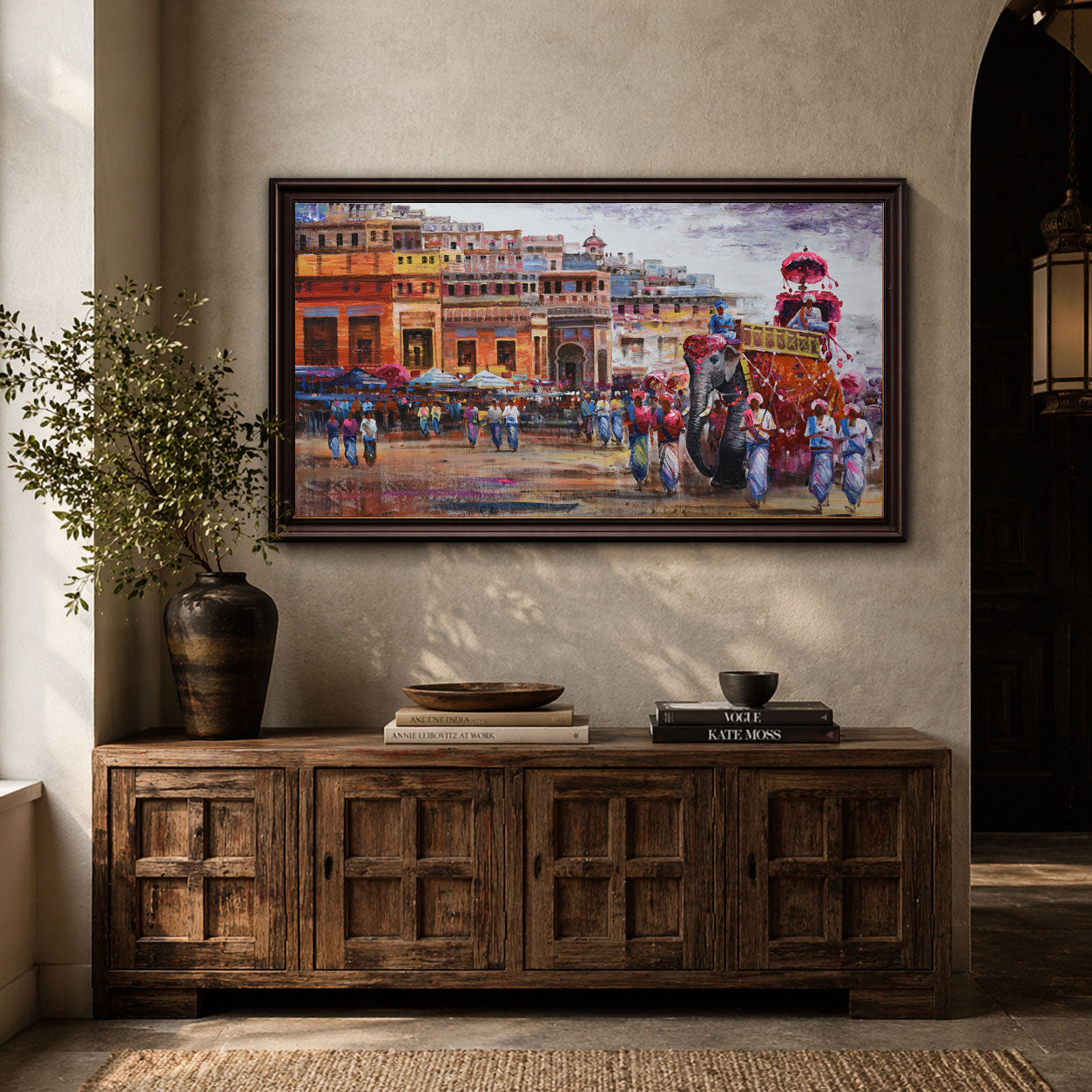Royal Procession Painting