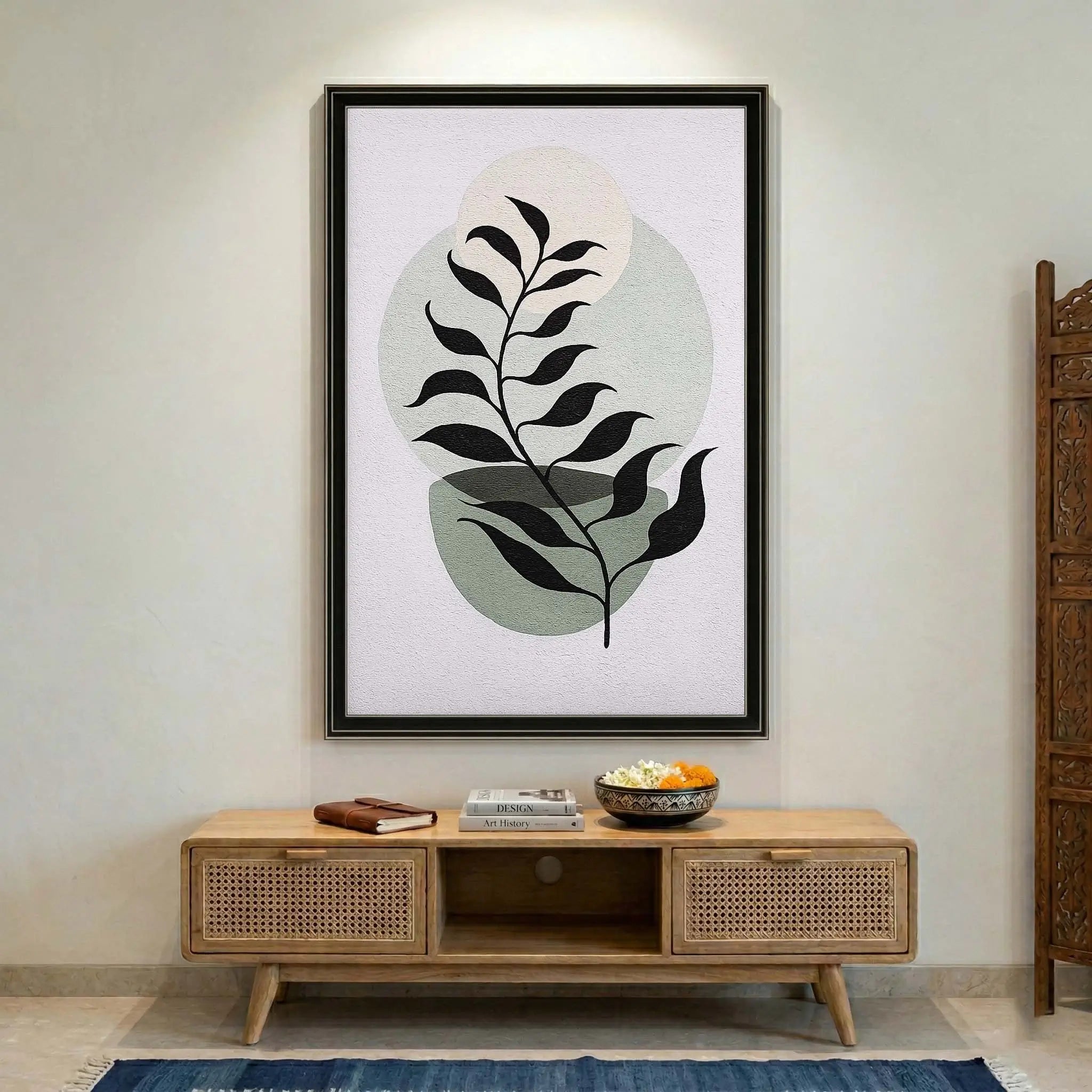 Minimal Botanical Leaf