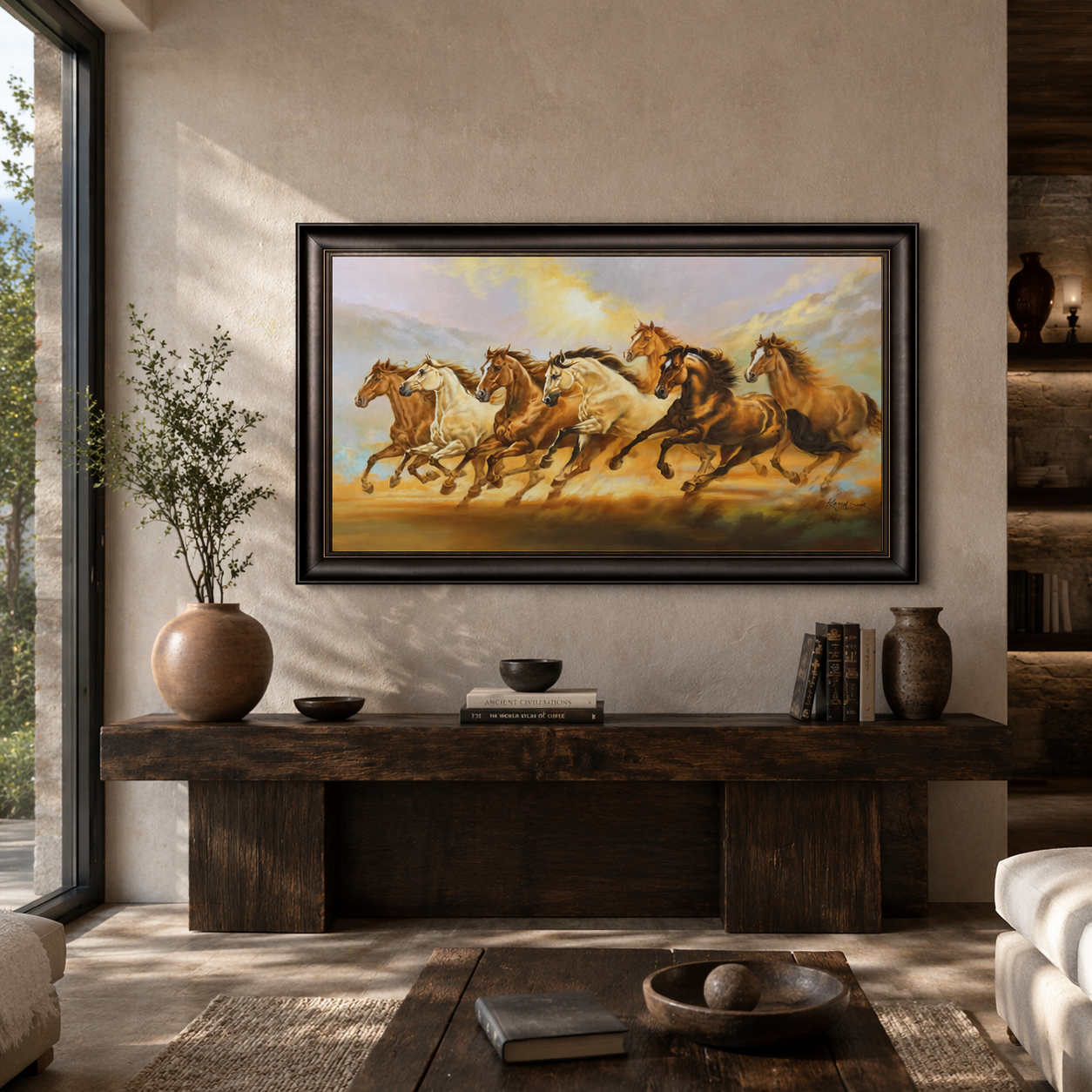 Running Seven Horses
