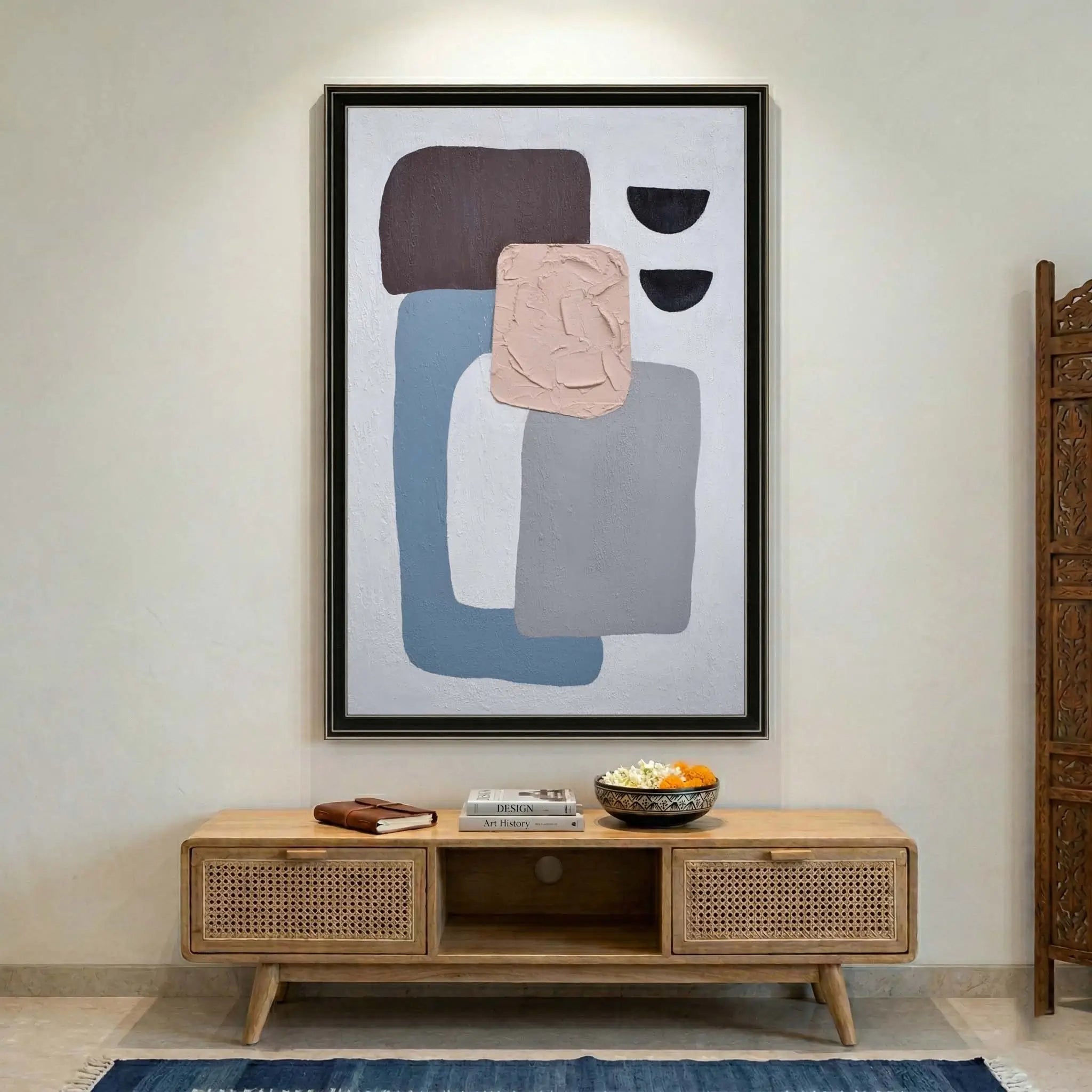 Modern Textured Geometric