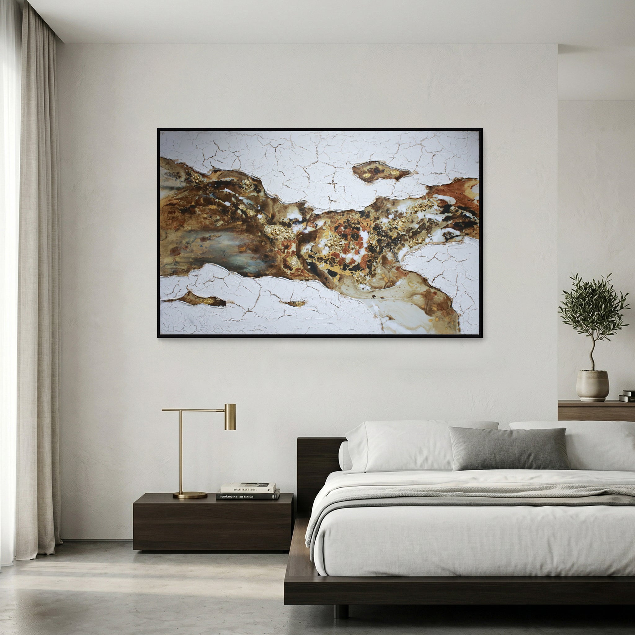 Modern Abstract Gold