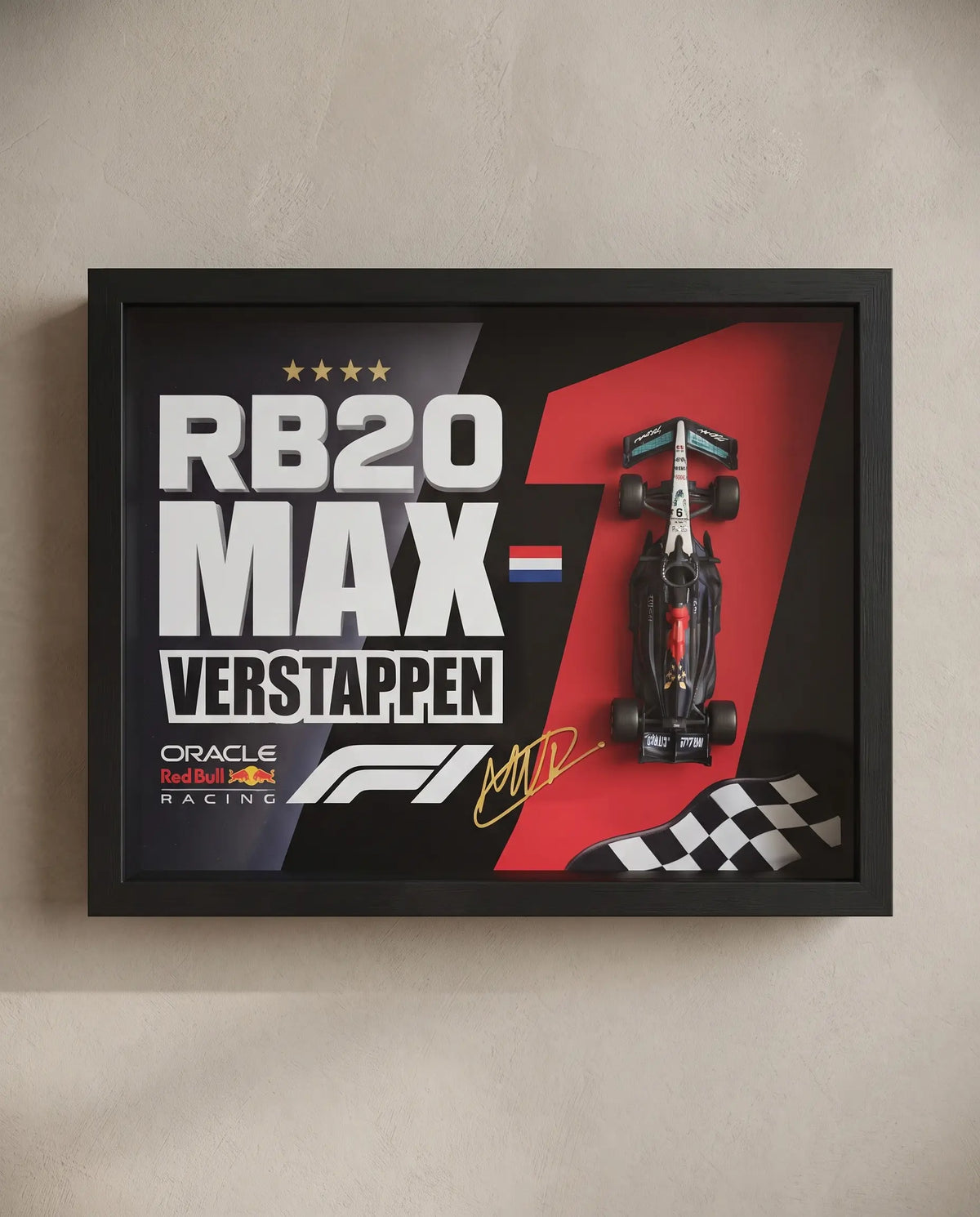 RB20 Formula Racing – Contemporary F1 Wall Art