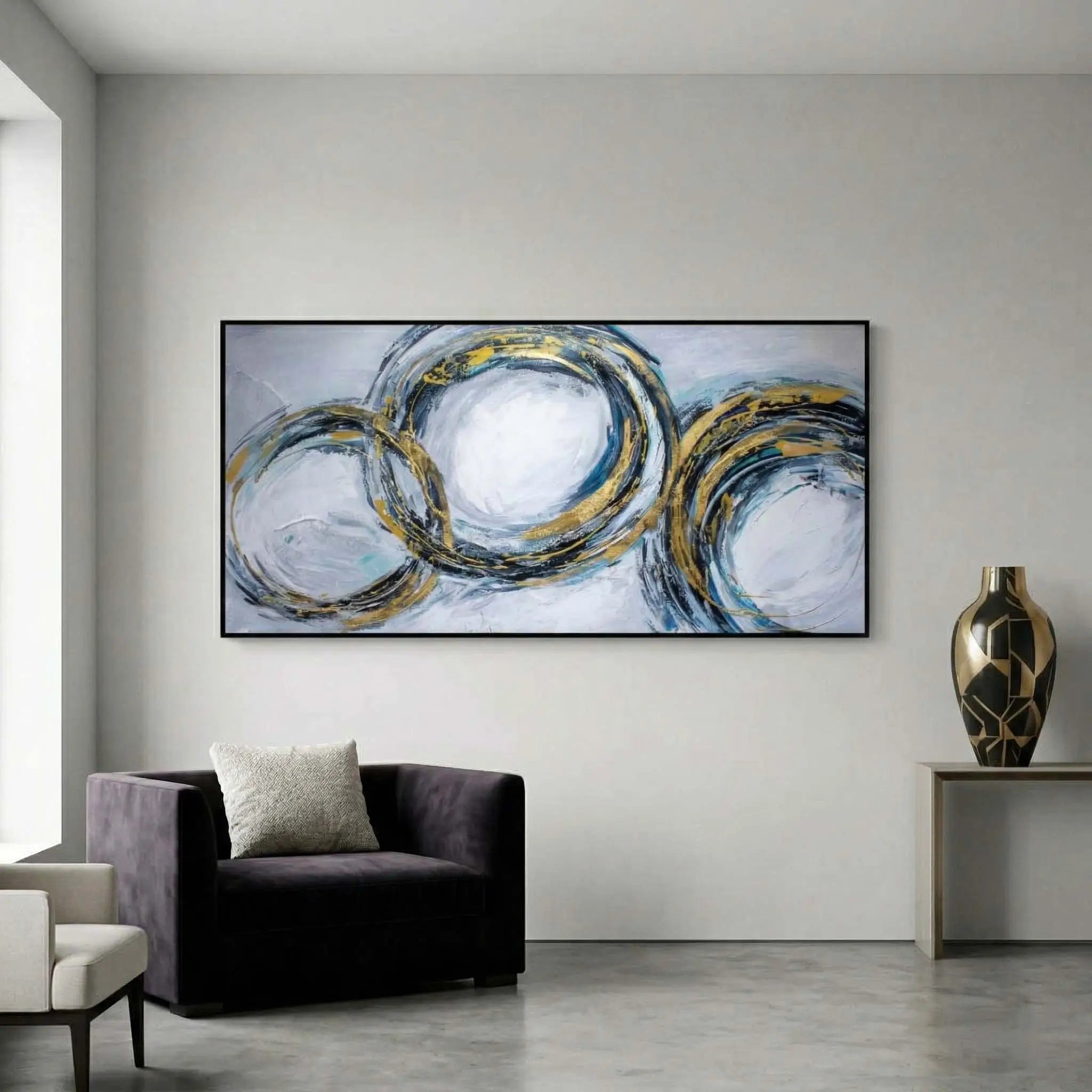 Modern Circular Pattern Abstract