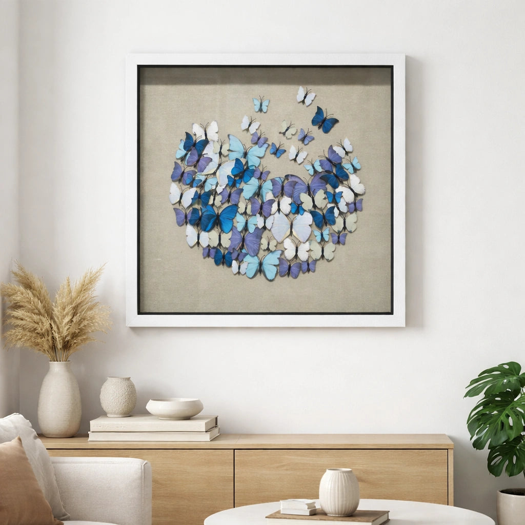 Butterfly in motion Interior Wall Art